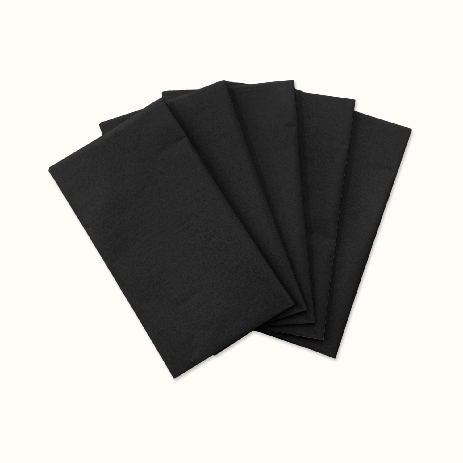 Black Satin Tissue Paper