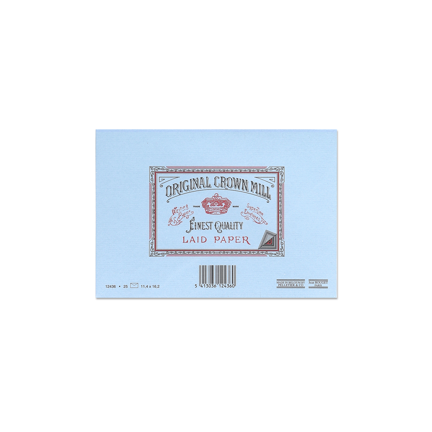 Crown Mill Lined Envelopes C6 Blue