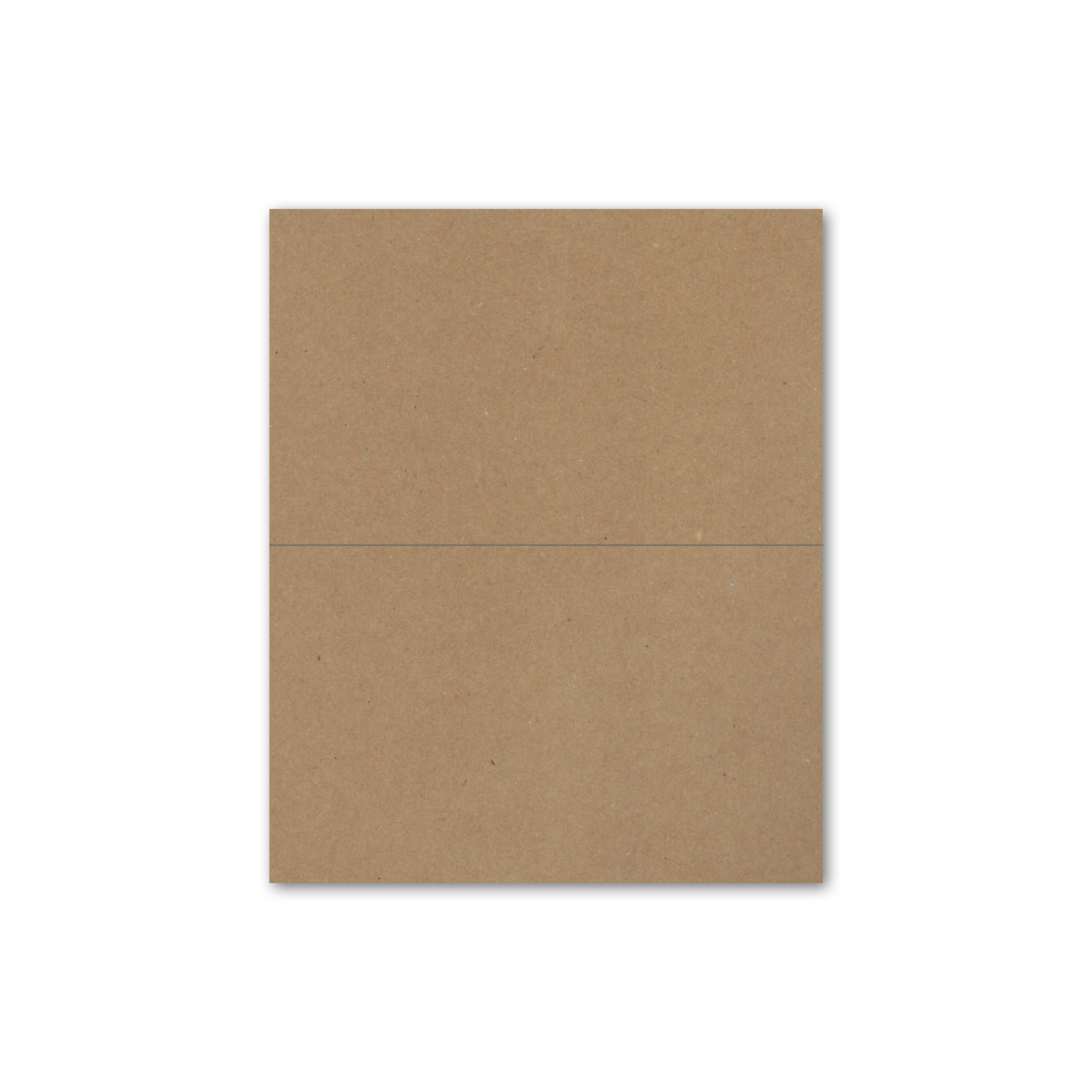 Folded Place Cards - Kraft