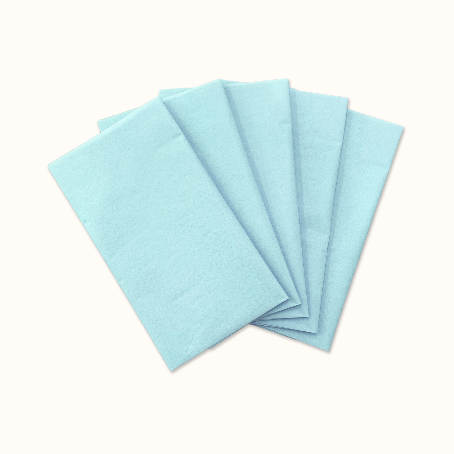 Light Blue Satin Tissue Paper