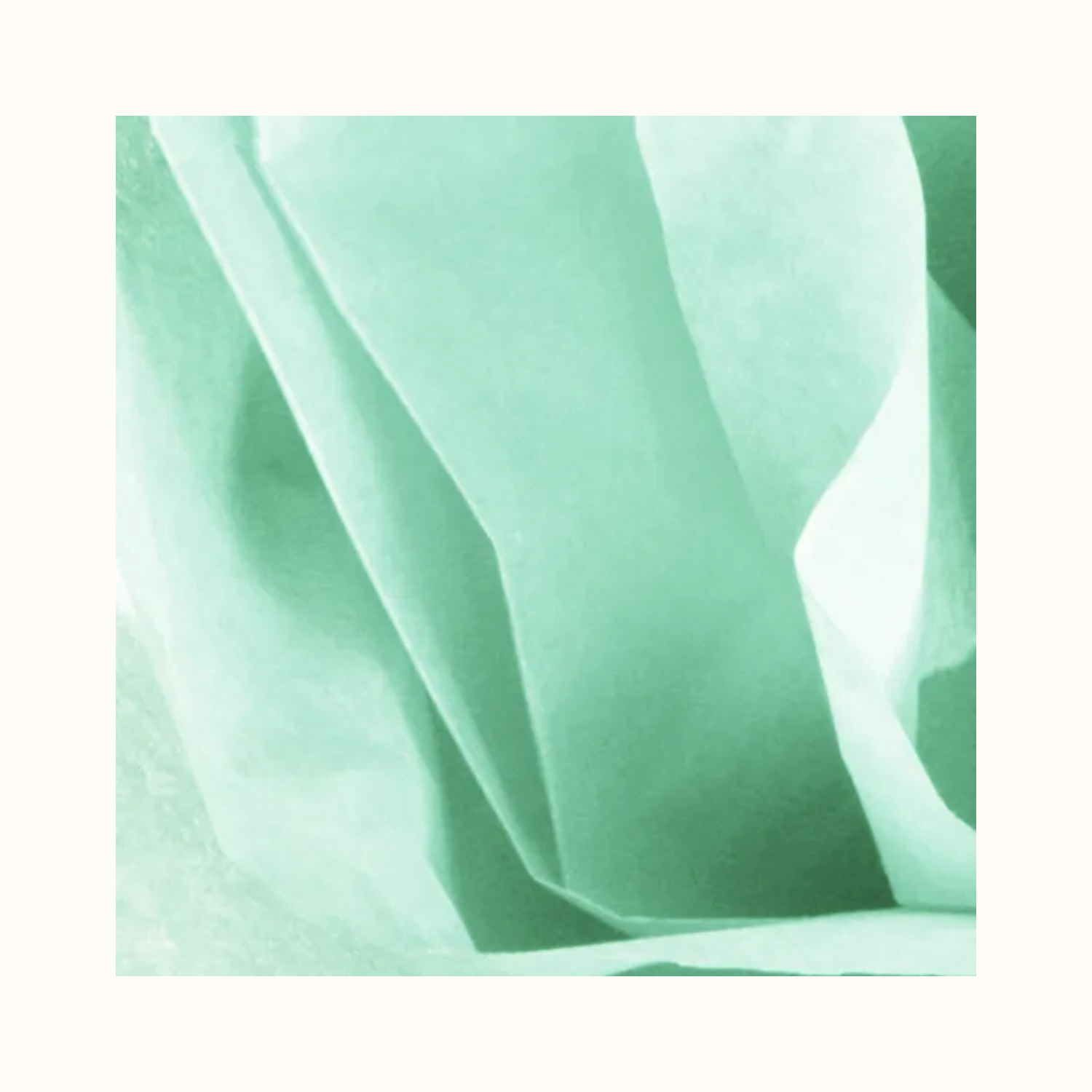 Mint Satin Tissue Paper
