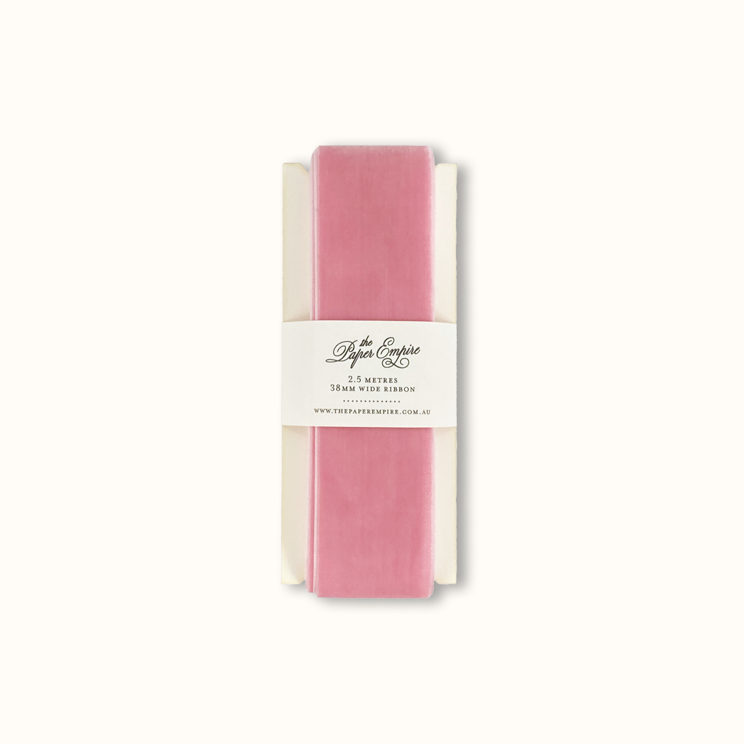 Pink Velvet Ribbon Paddle