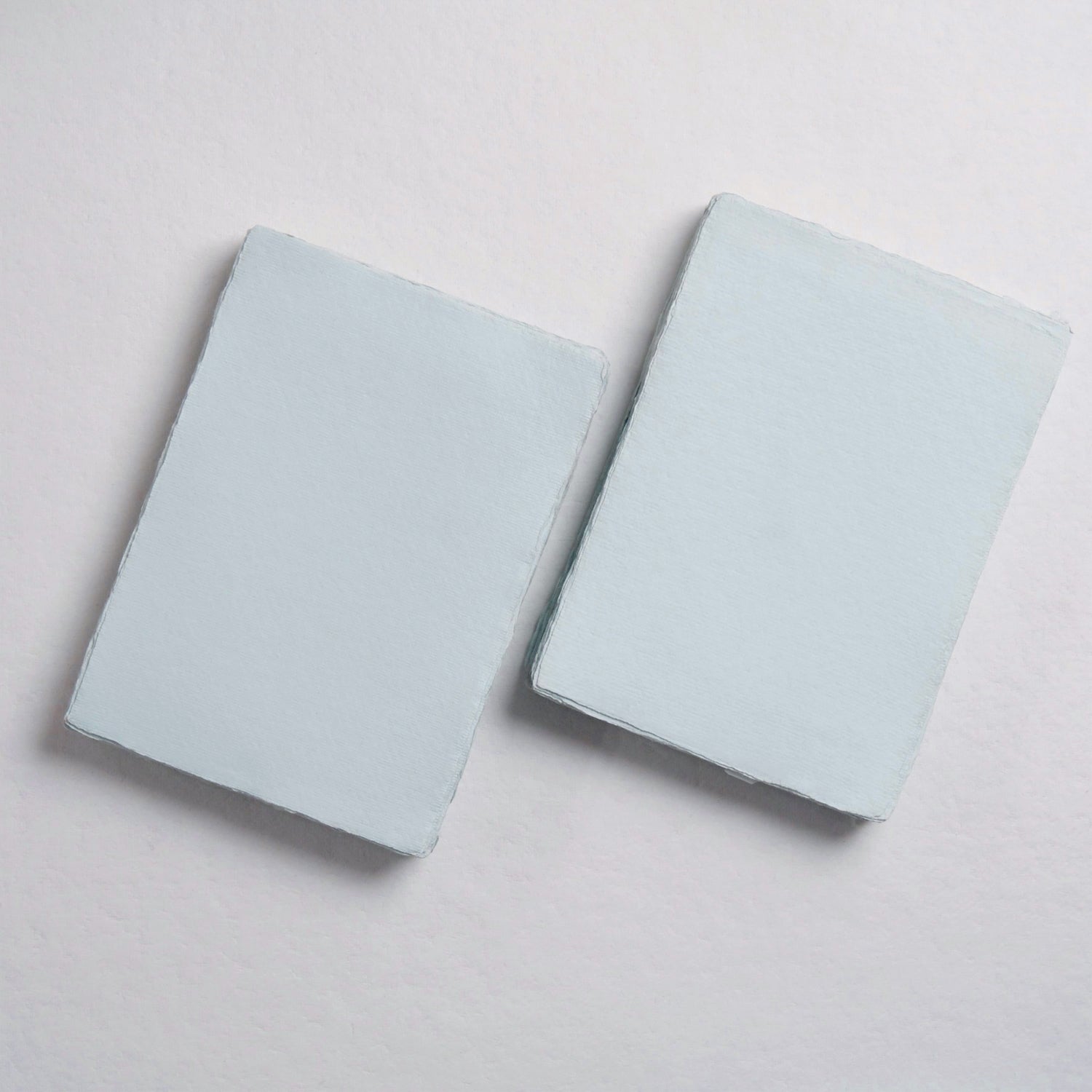 Sky Blue Aura Handmade 5x7 Cards