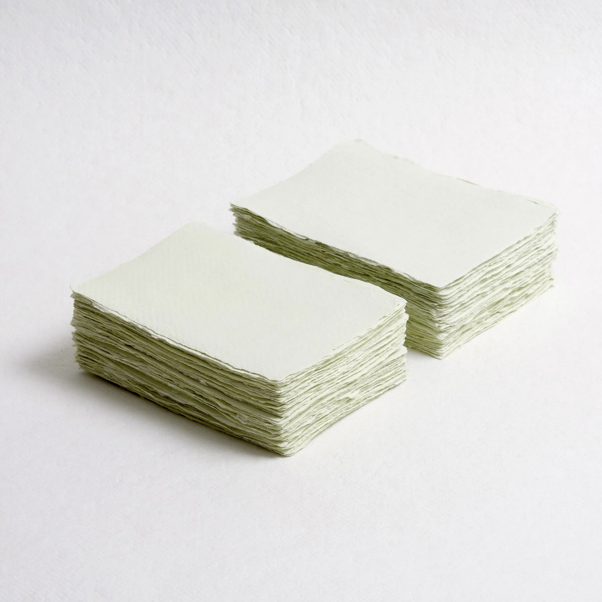 Spring Green Aura Handmade 4 Bar Cards