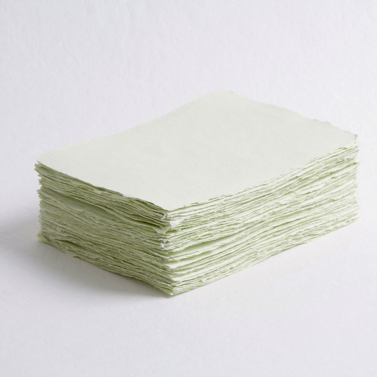 Spring Green Aura Handmade 5x7 Cards