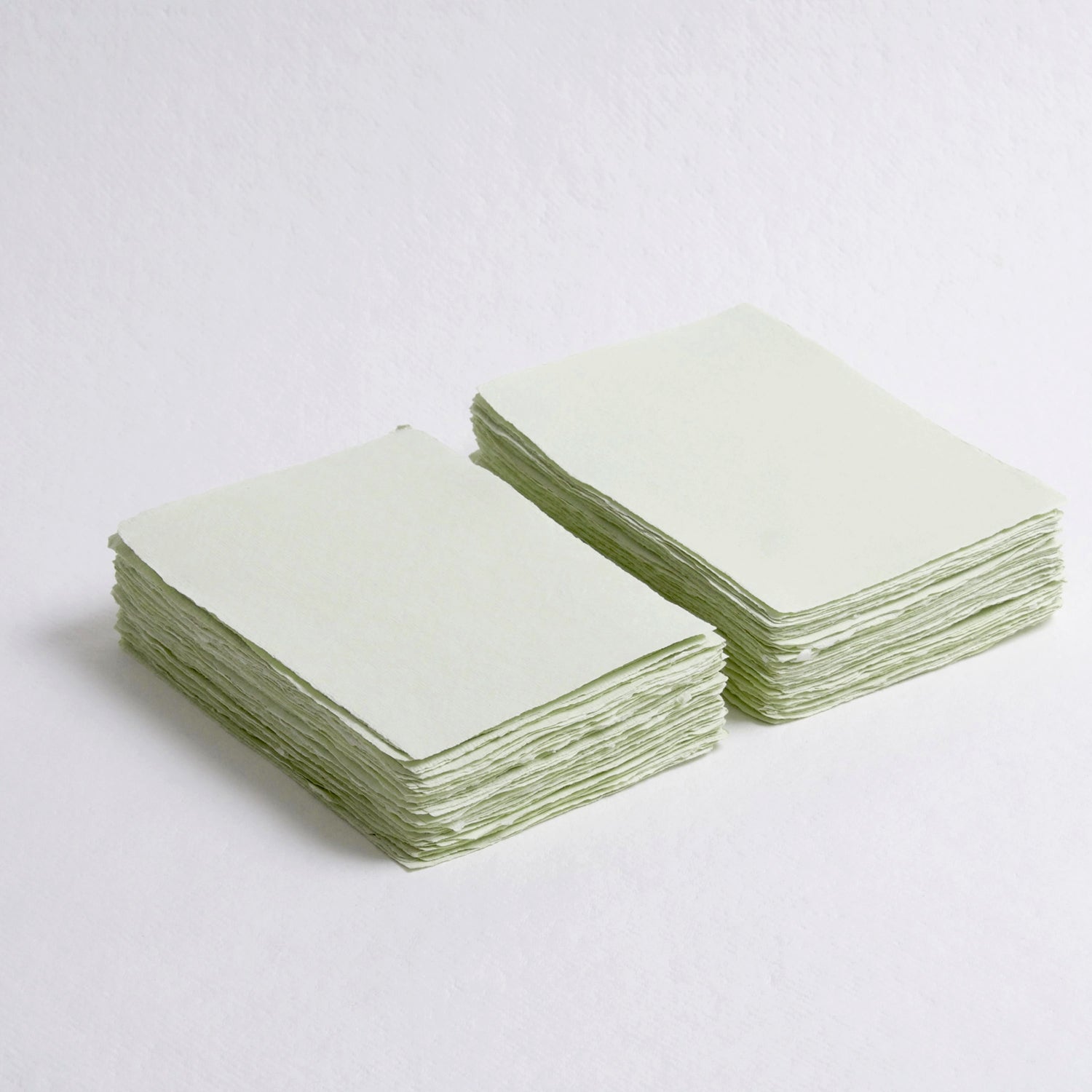 Spring Green Aura Handmade A6 Cards