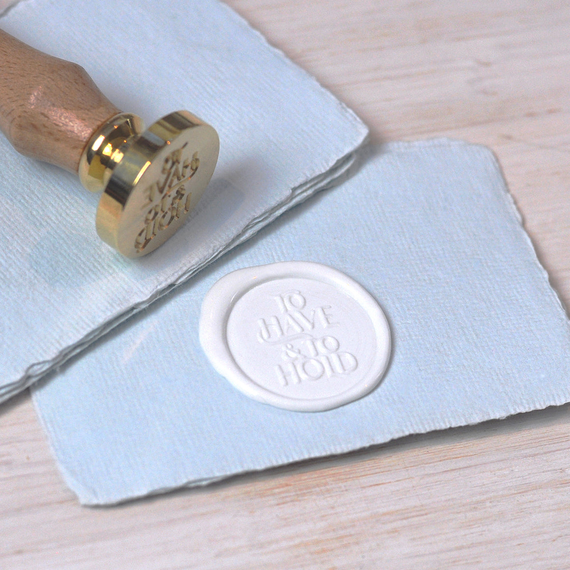 To Have and To Hold Wax Seal Stamp