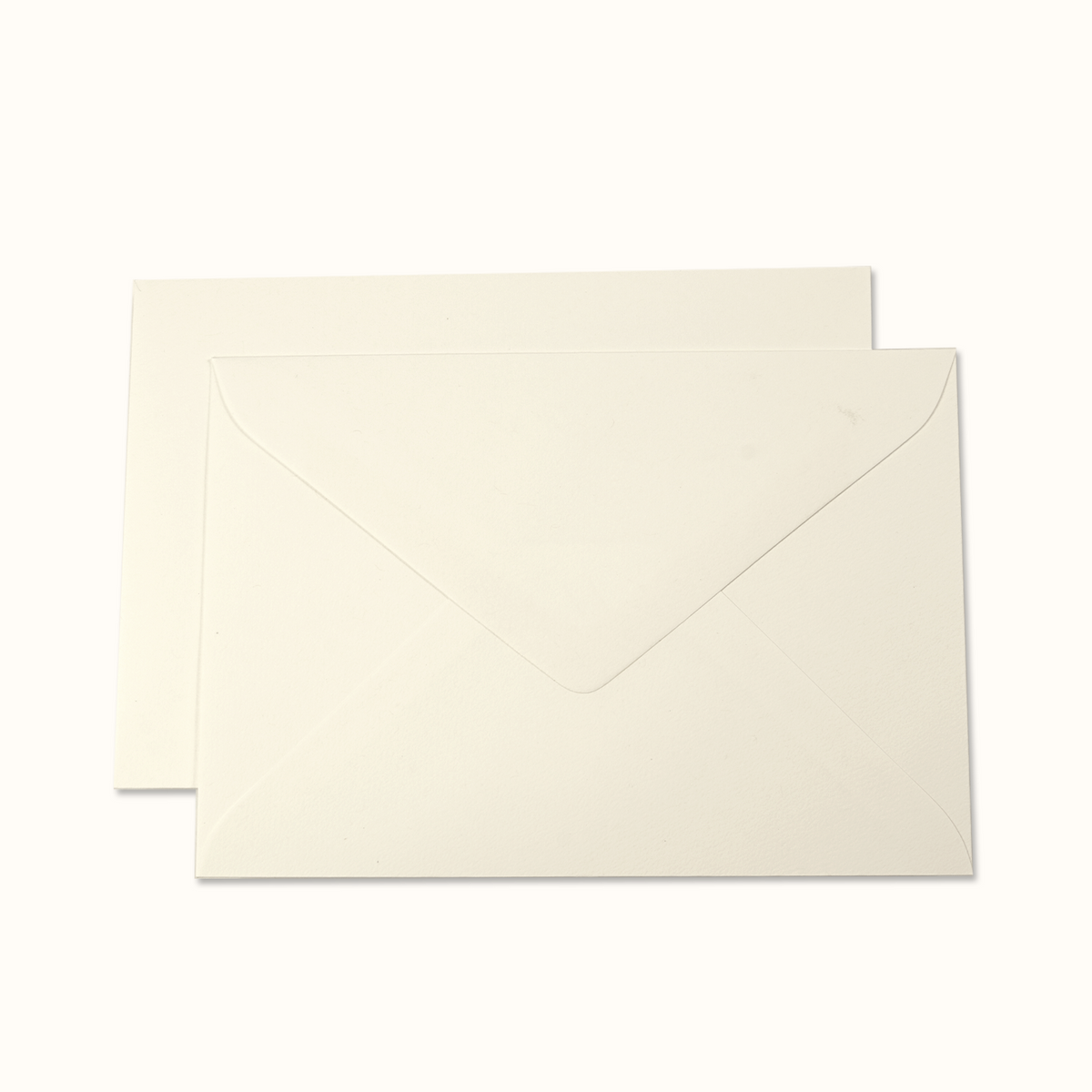 Felt Cream 5x7 Envelope
