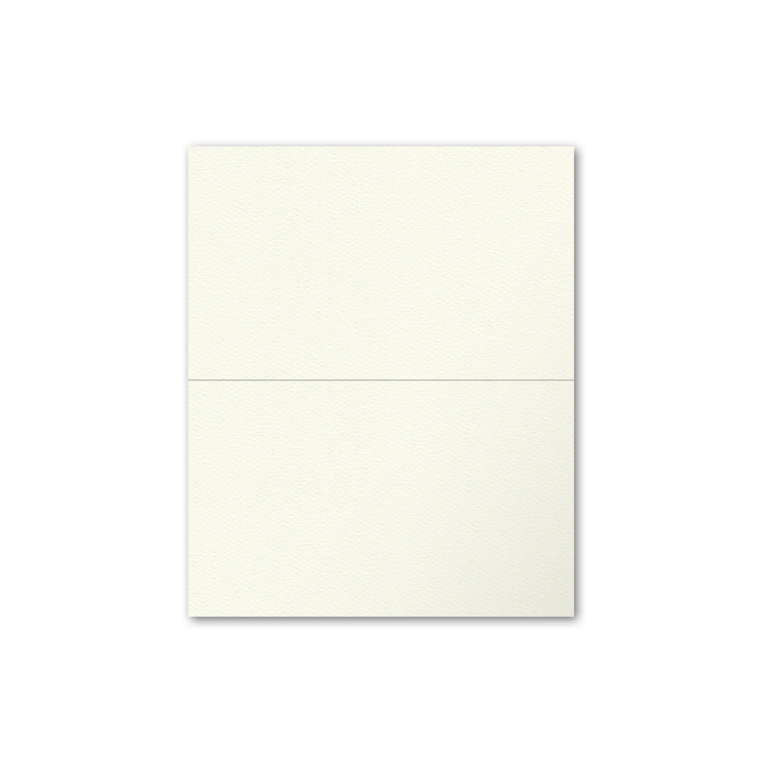 Folded Place Cards - Felt Cream