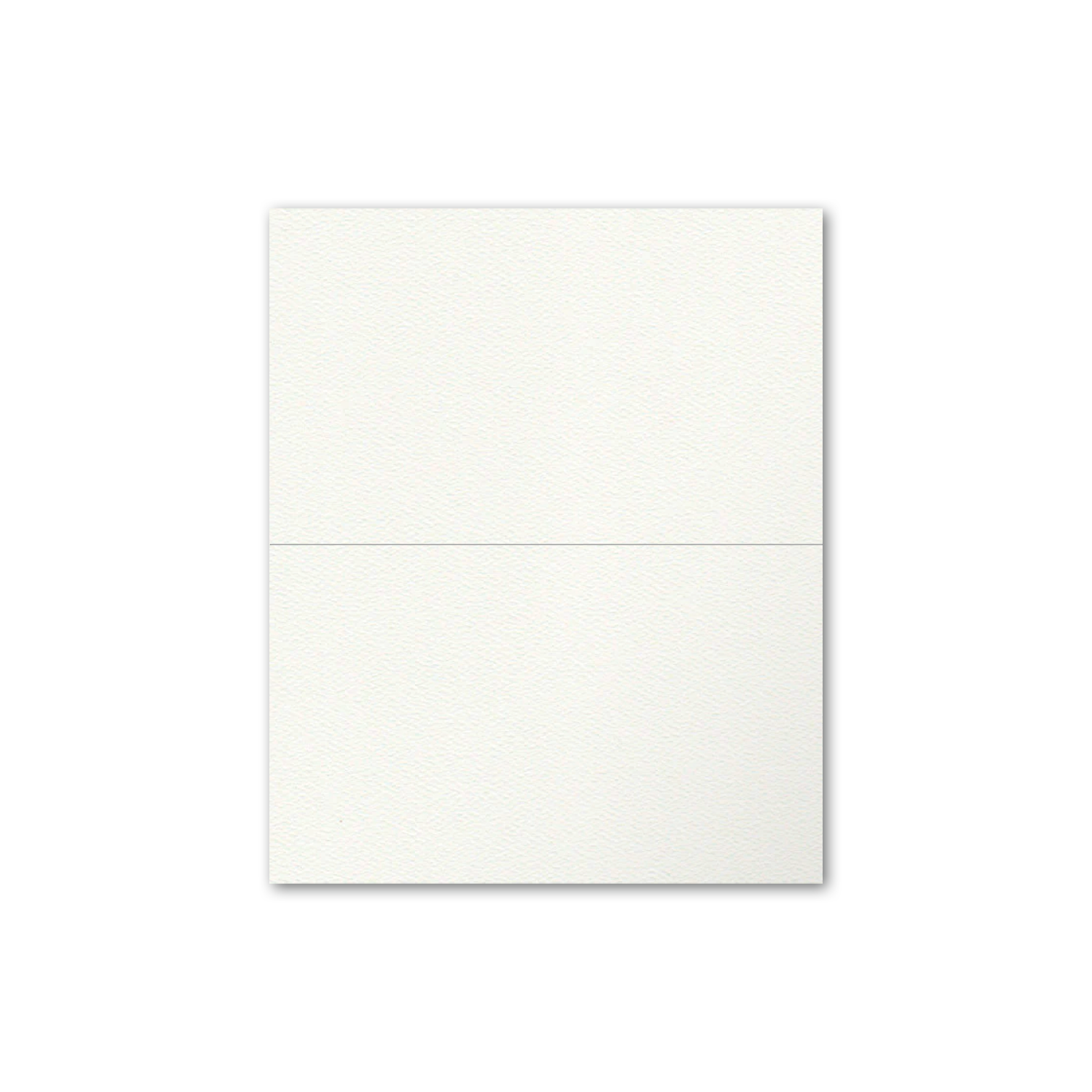 Folded Place Cards - Felt White