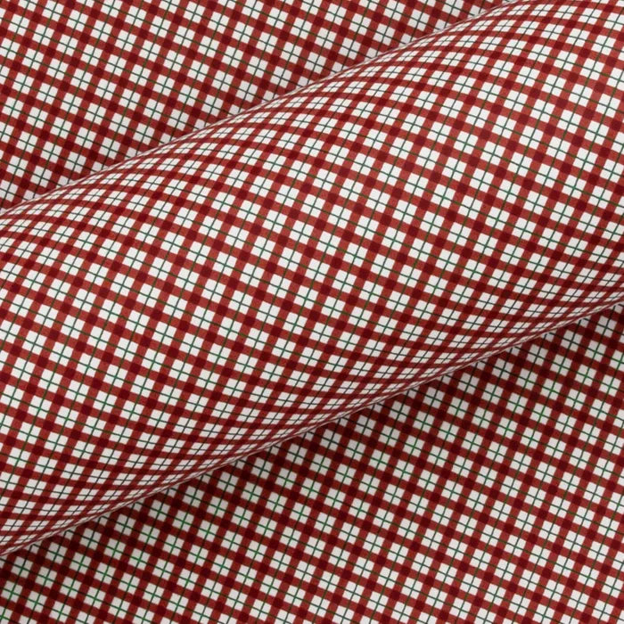 Yuletide Scarlet & Red Wrapping Paper