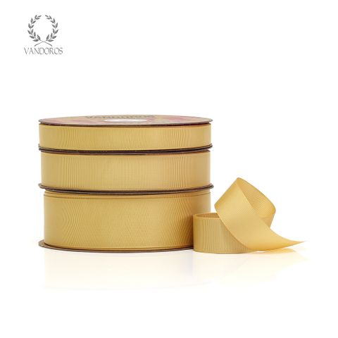 Gold Grosgrain Ribbon