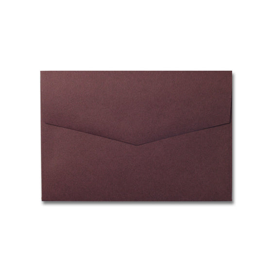 Oxblood Burgundy 5x7 Envelope for Invitations