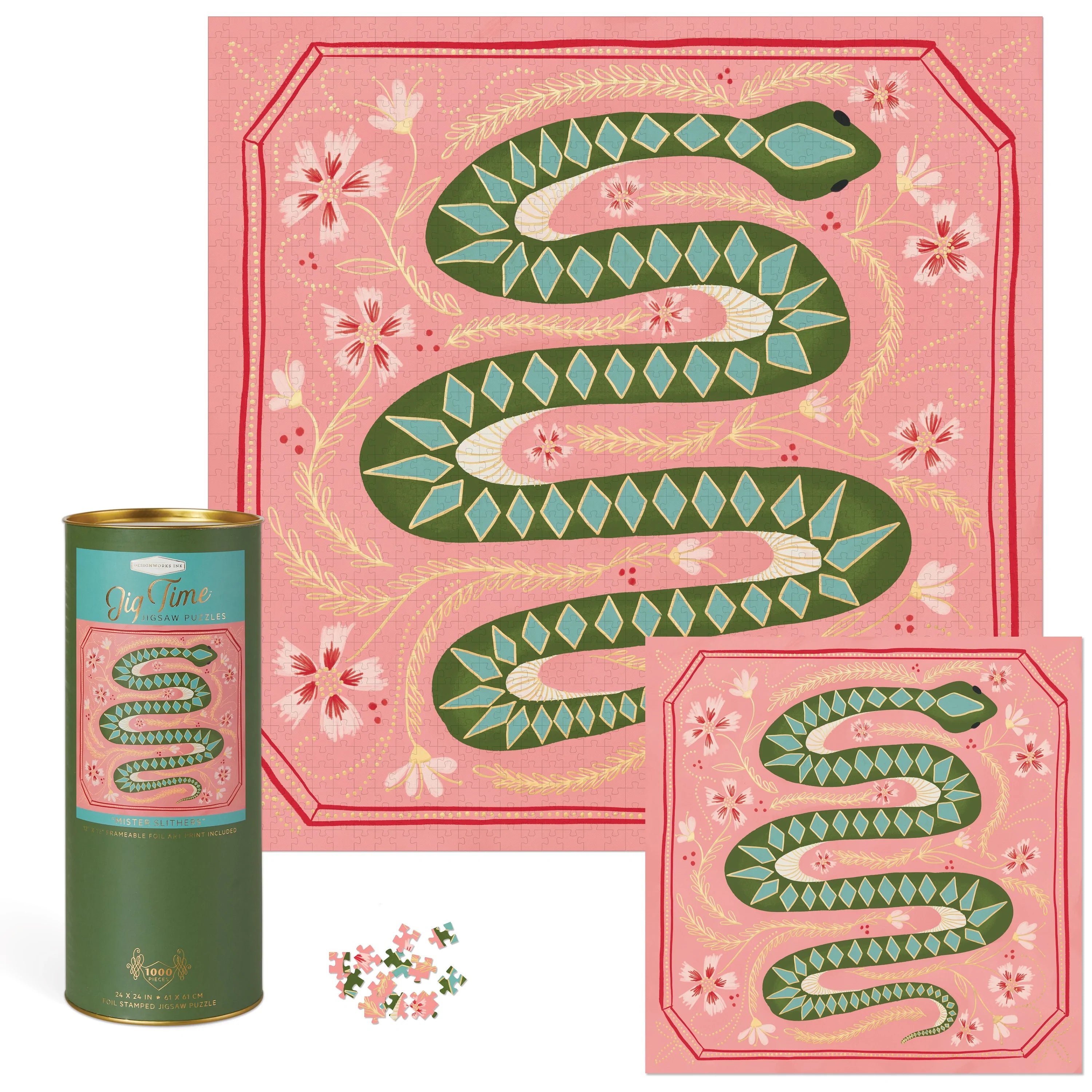 Mr Slithers 1000 Piece Snake Puzzle