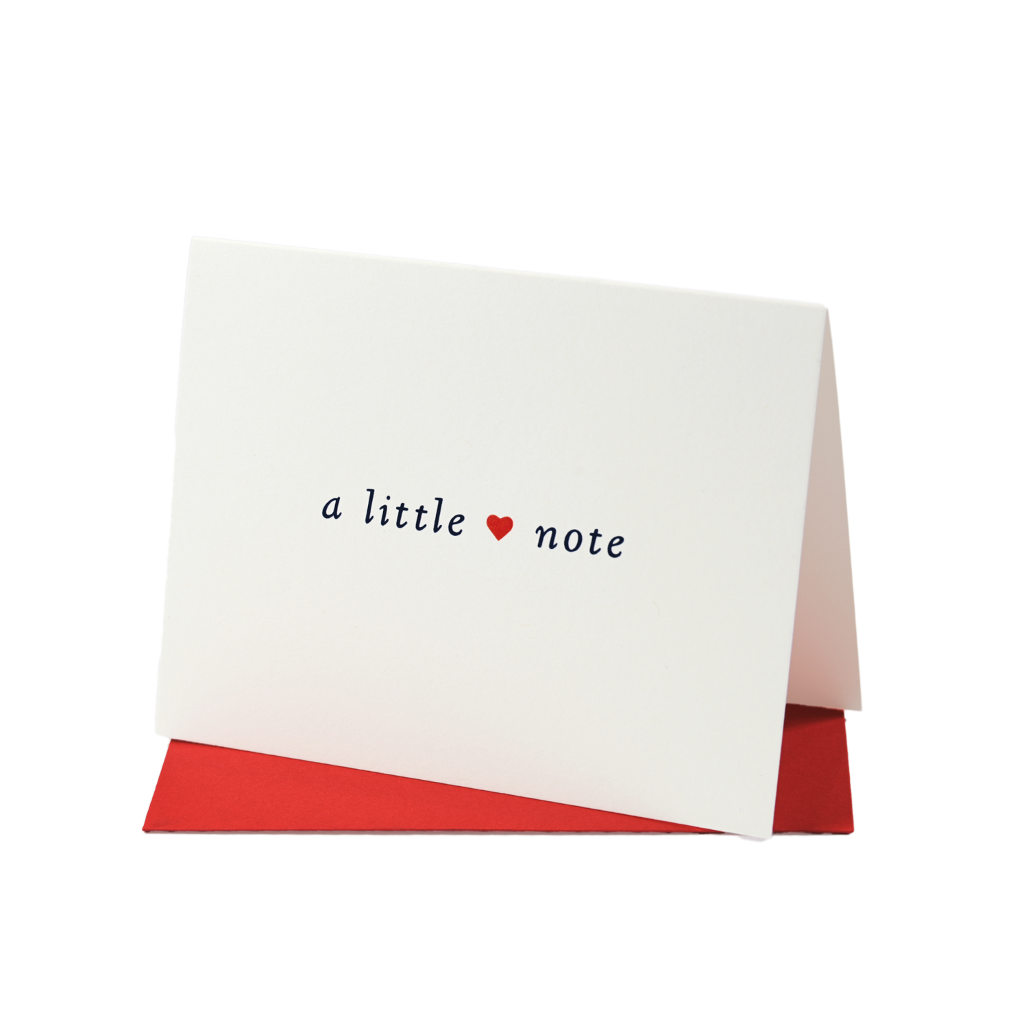 A Little Love Note Greeting Card