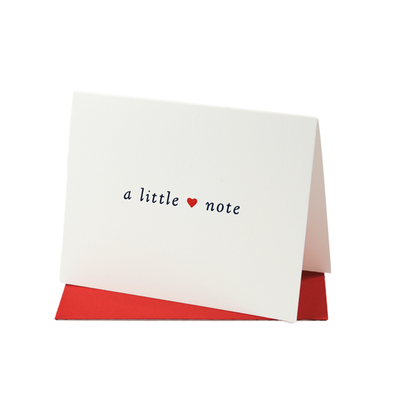 A Little Love Note Greeting Card