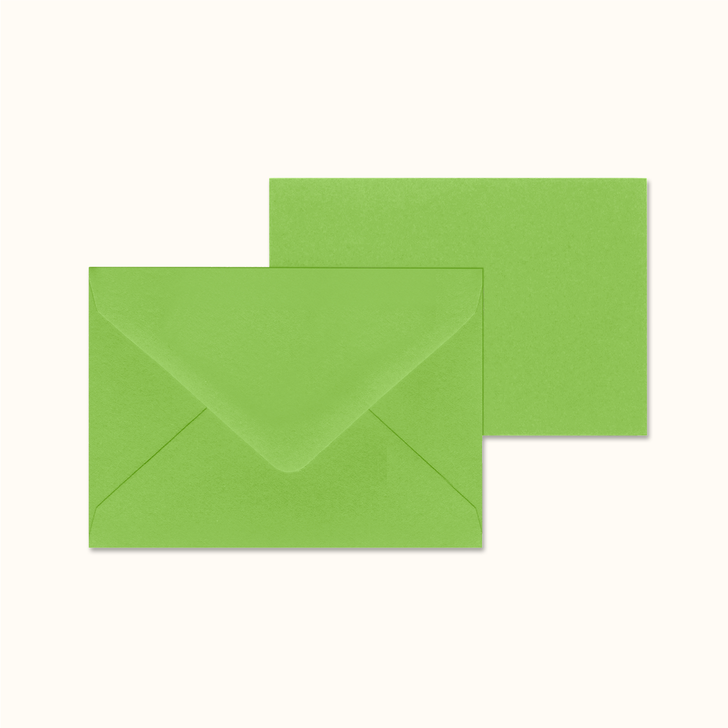 Original Crown Mill Vellum Notecard Set Bamboo