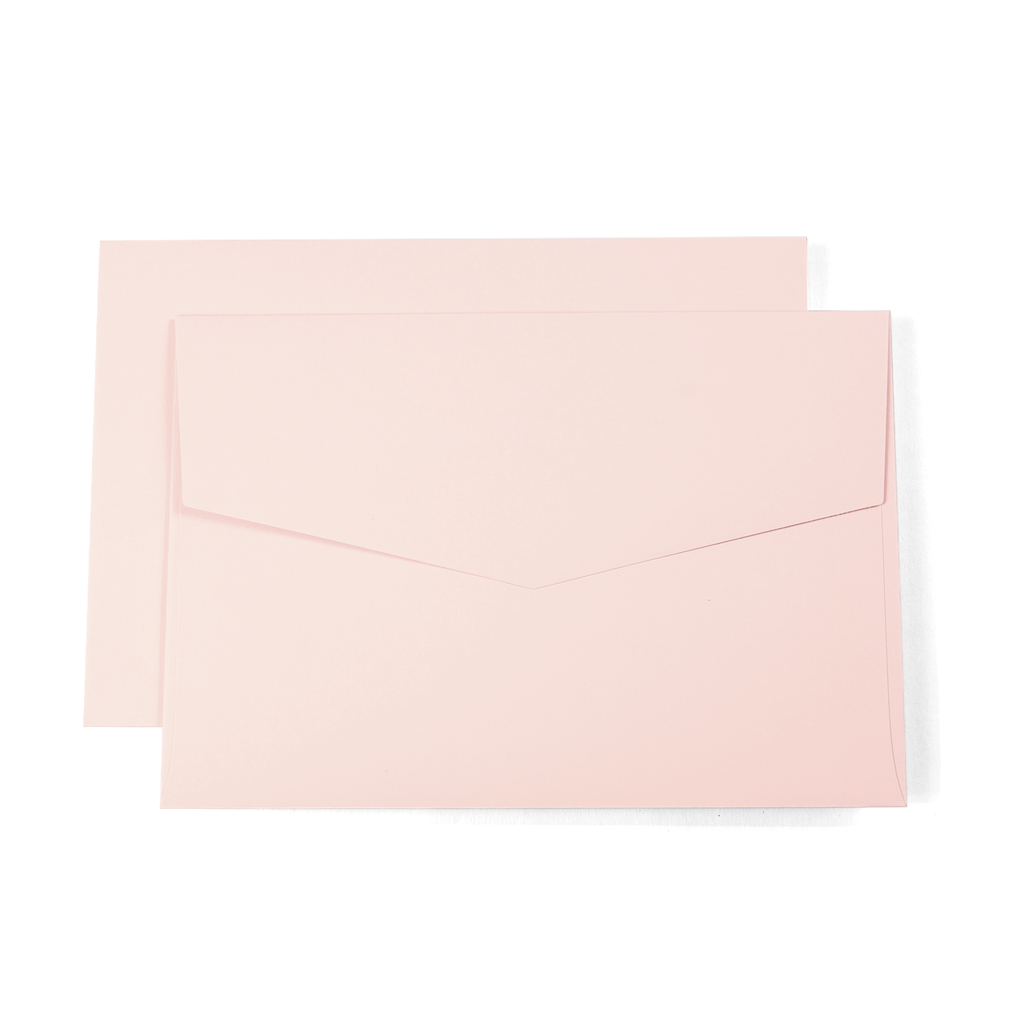 5x7 Blush Pink Envelopes