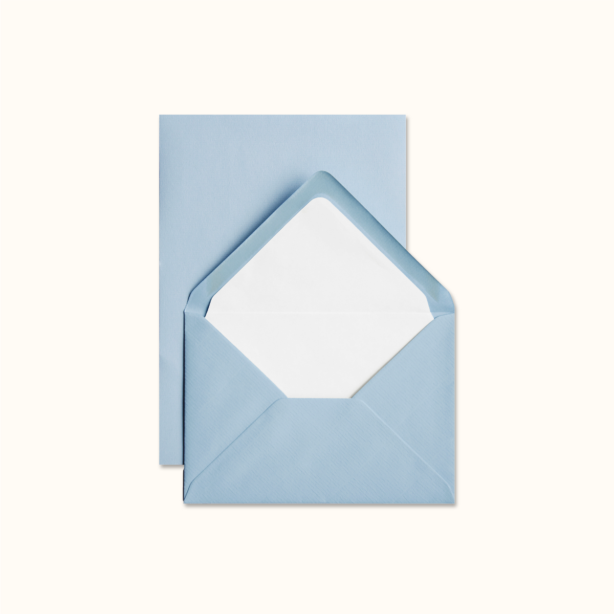 Original Crown Mill White and Blue Notepaper Set