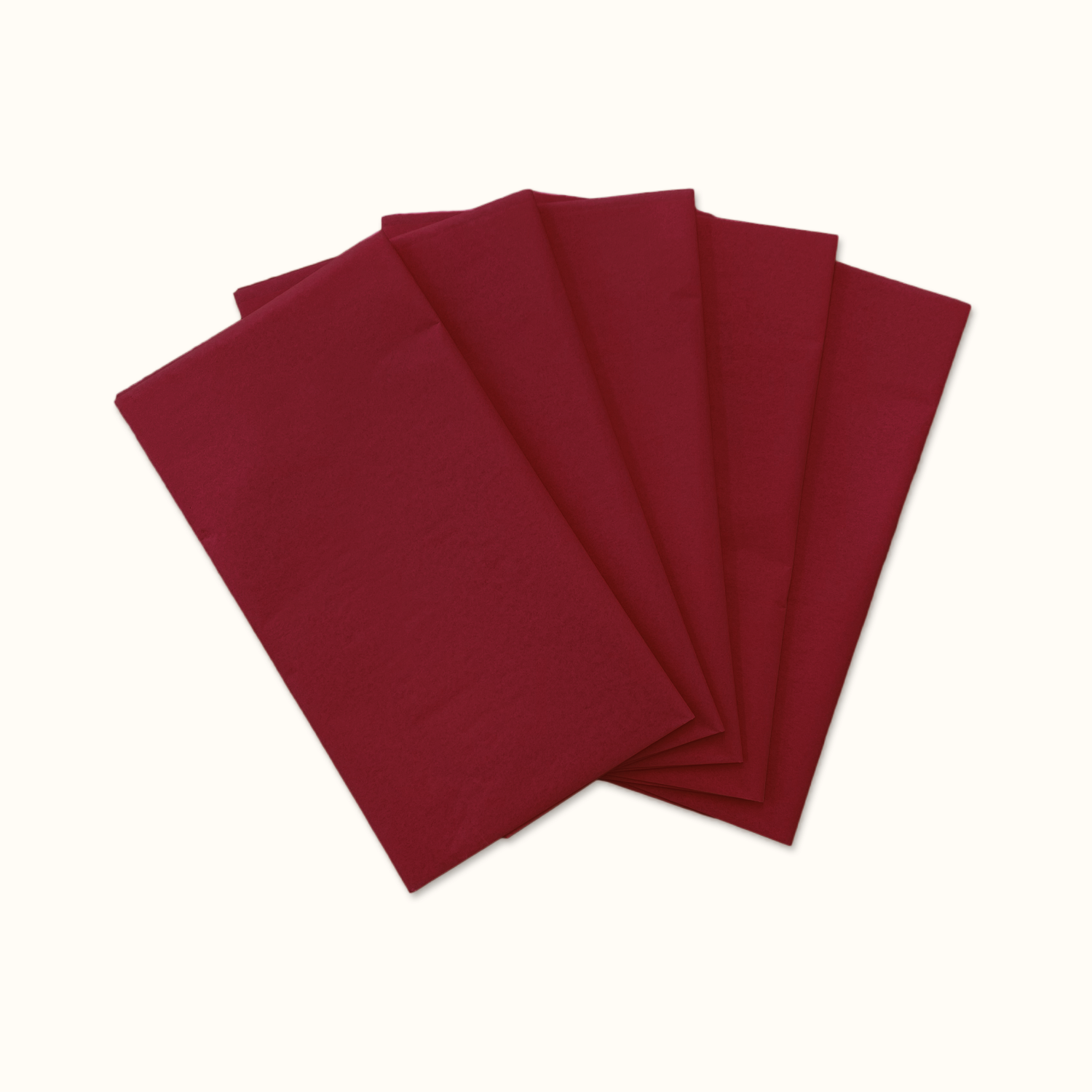 Claret Satin Tissue Paper