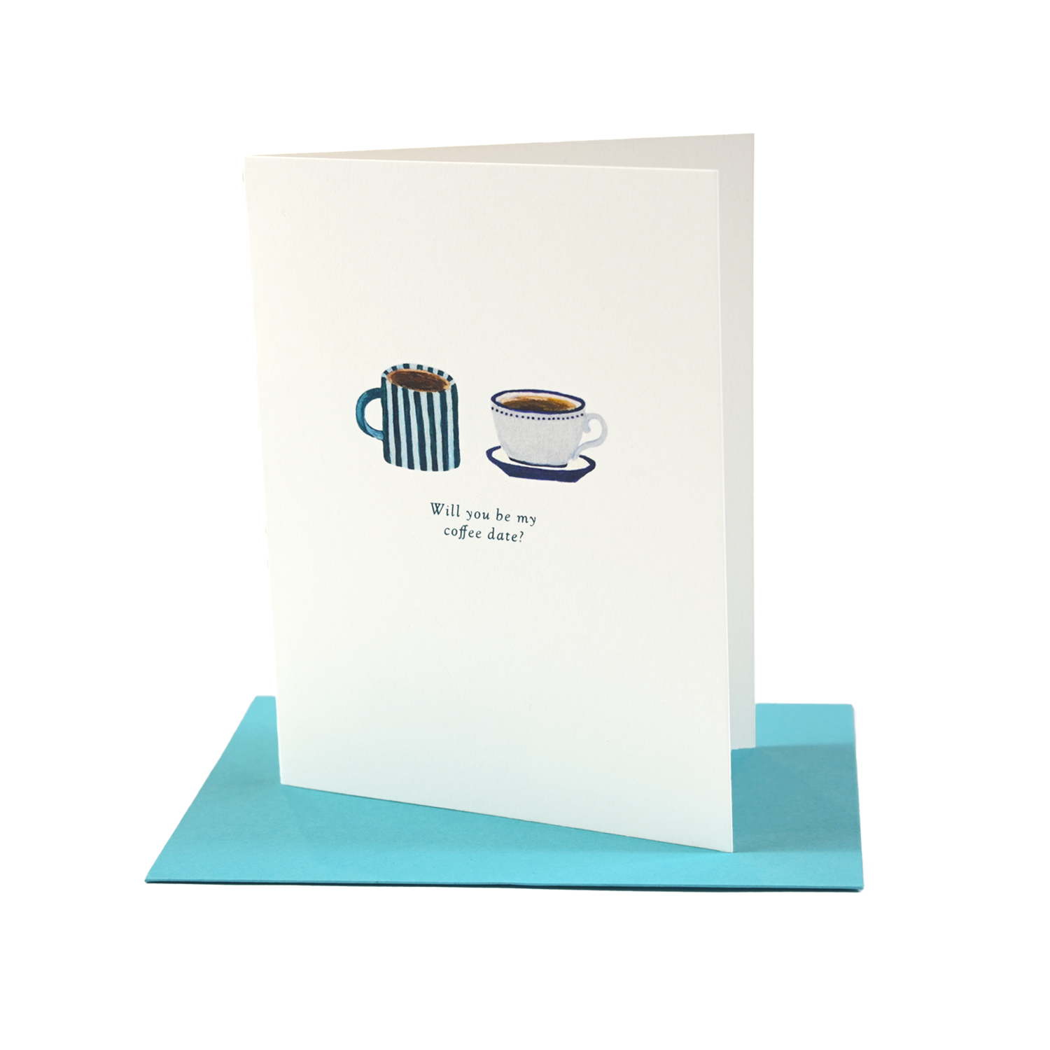 Coffee Date Greeting Card