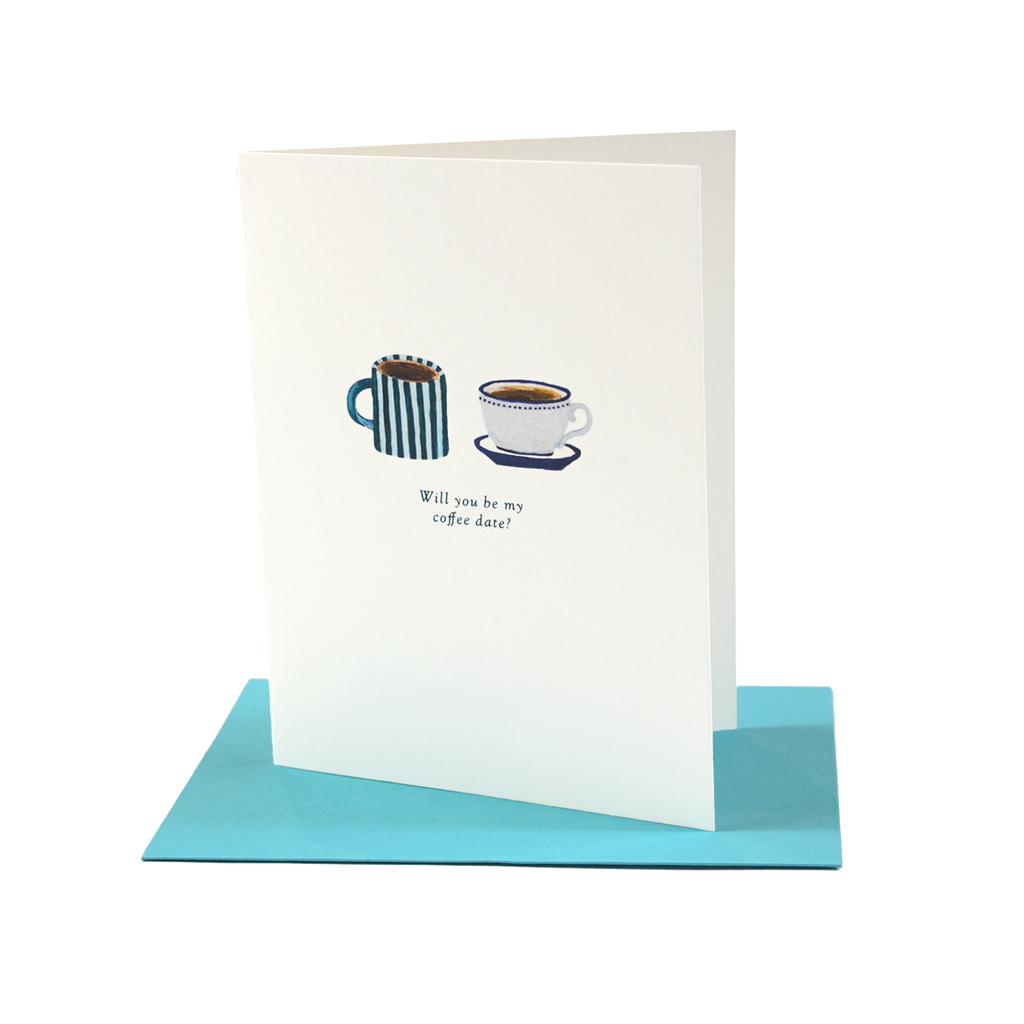 Coffee Date Greeting Card