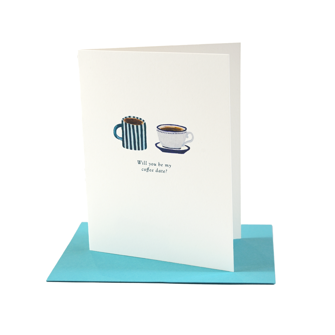 Coffee Date Greeting Card