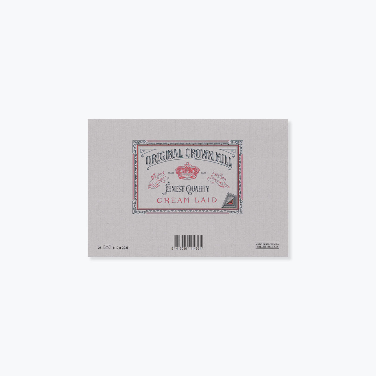 Crown Mill Lined Envelopes C6 Grey