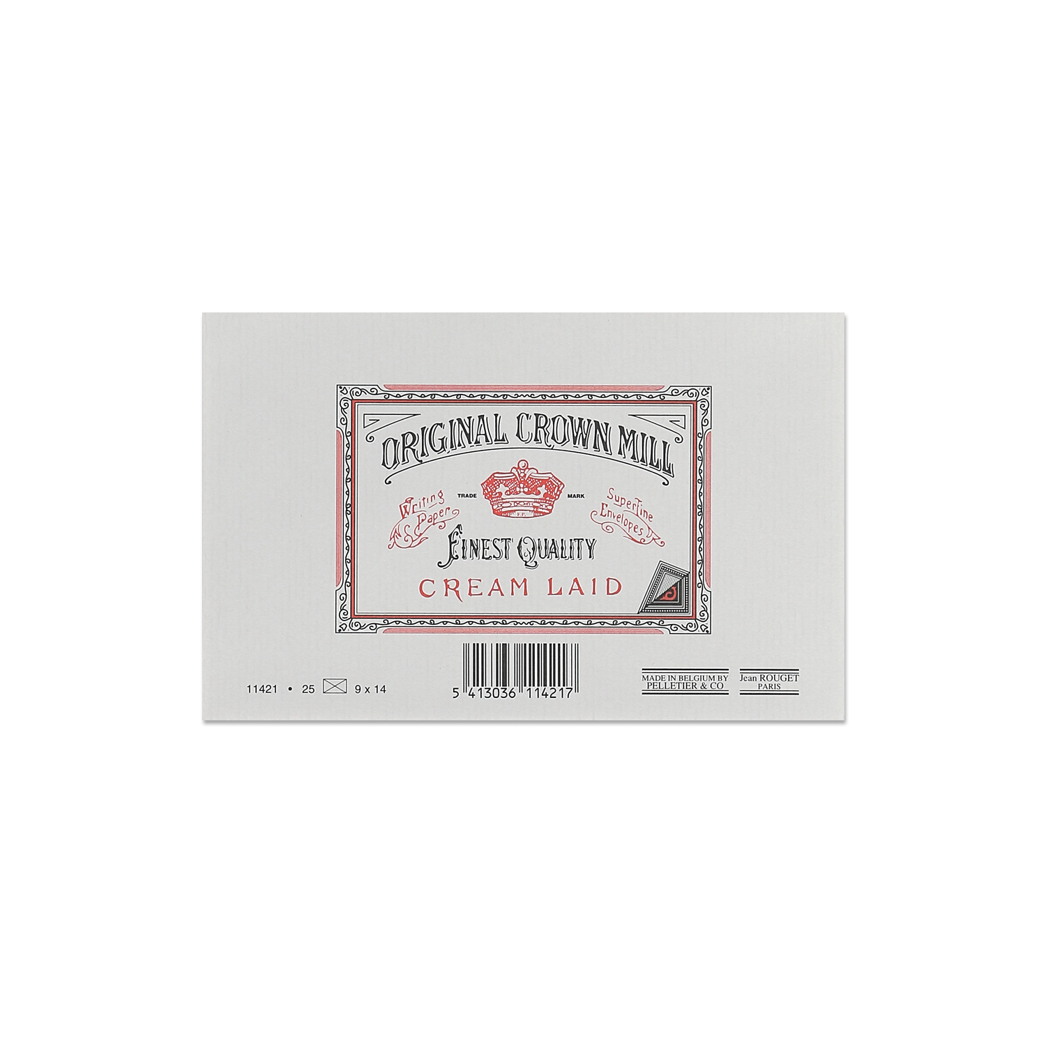 Crown Mill Lined Envelopes C6 Grey