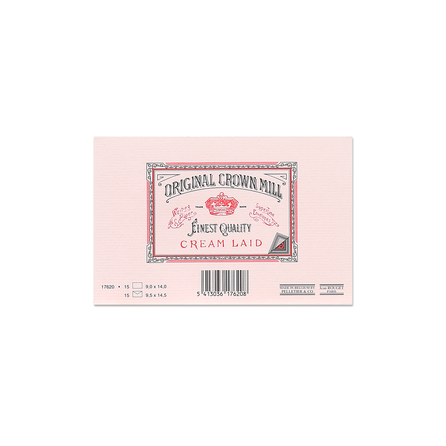 Crown Mill Lined Envelopes C6 Pink