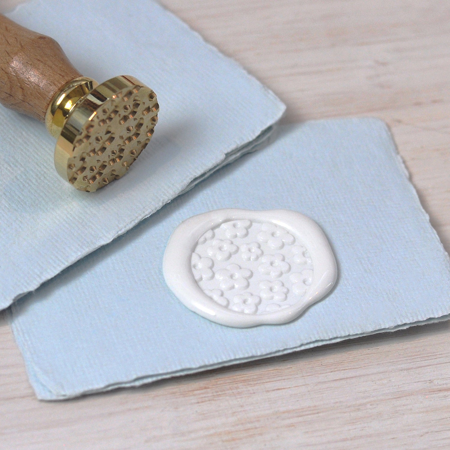 Daisies Wax Seal Stamp