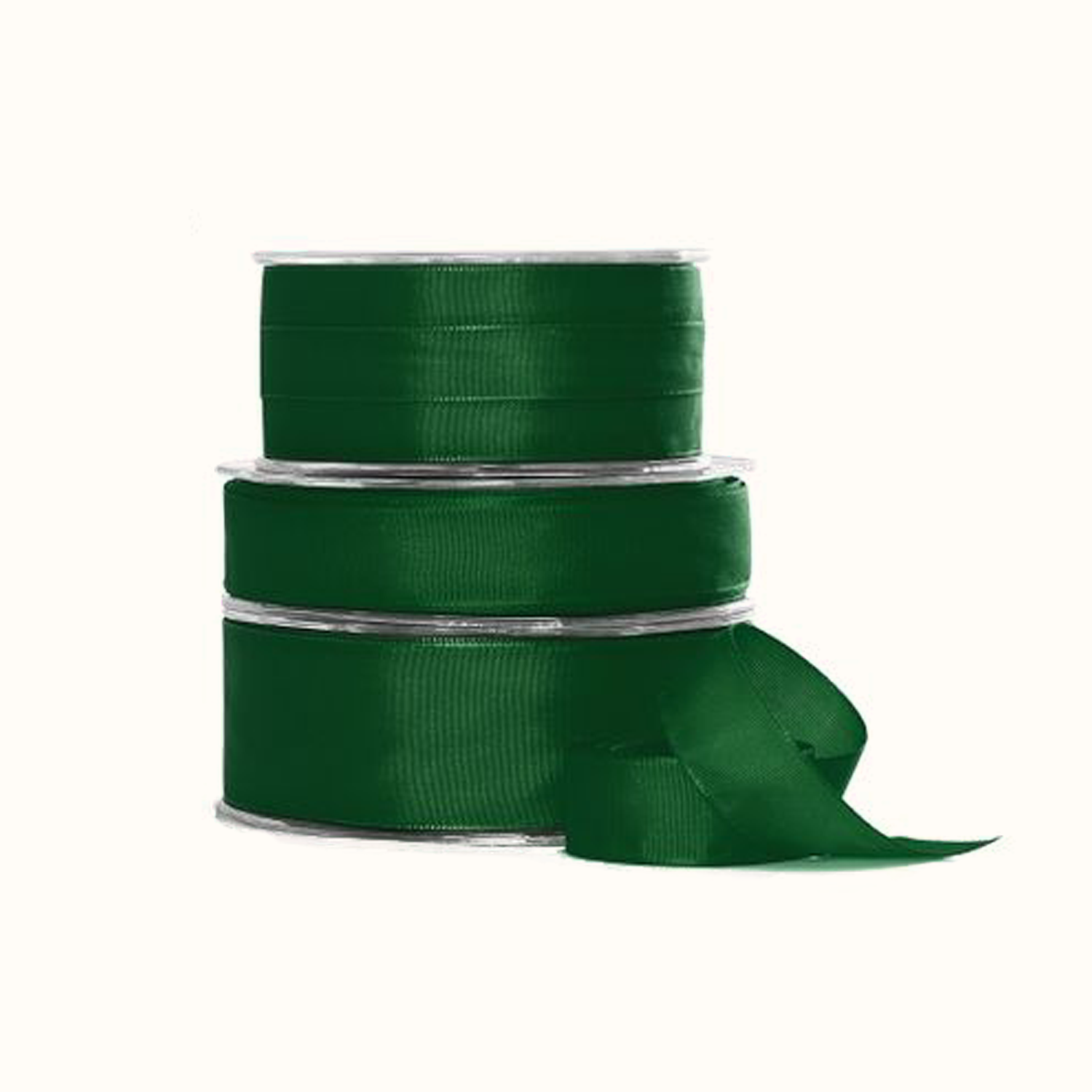 Hunter Green Taffeta Ribbon