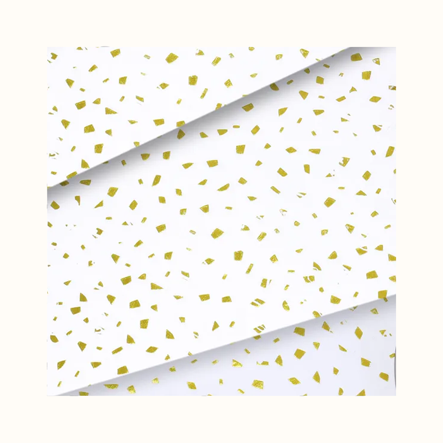 Gold Confetti Satin Tissue Paper