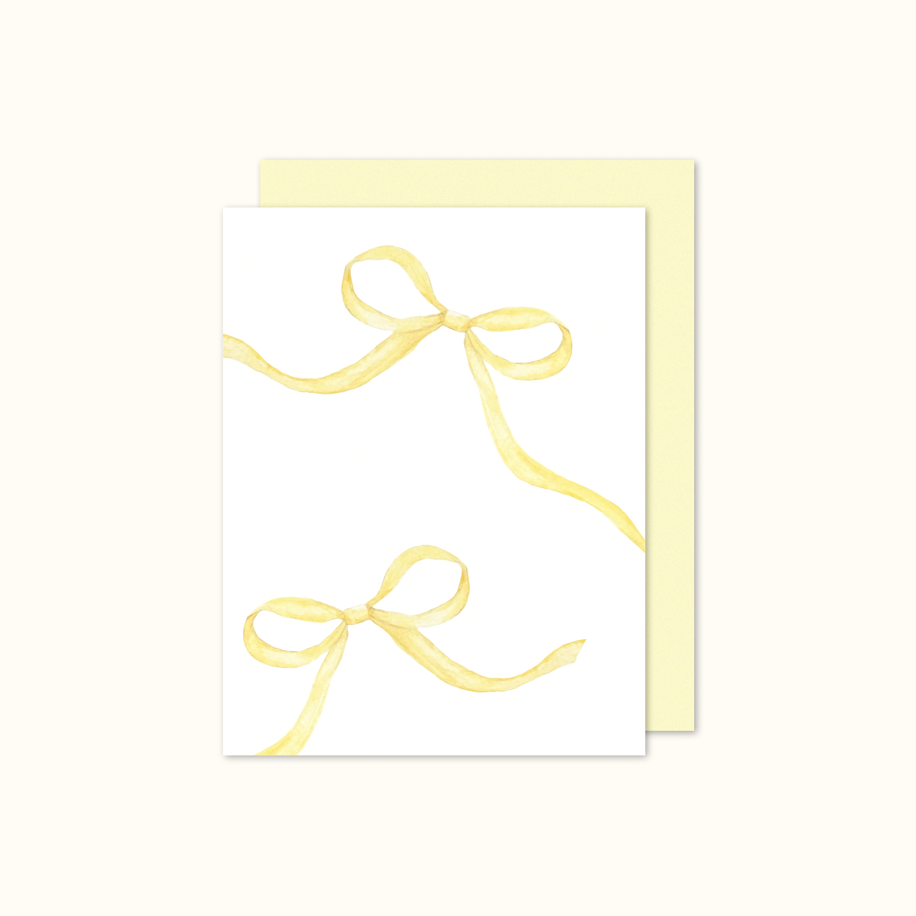 Sorbet Bow Card