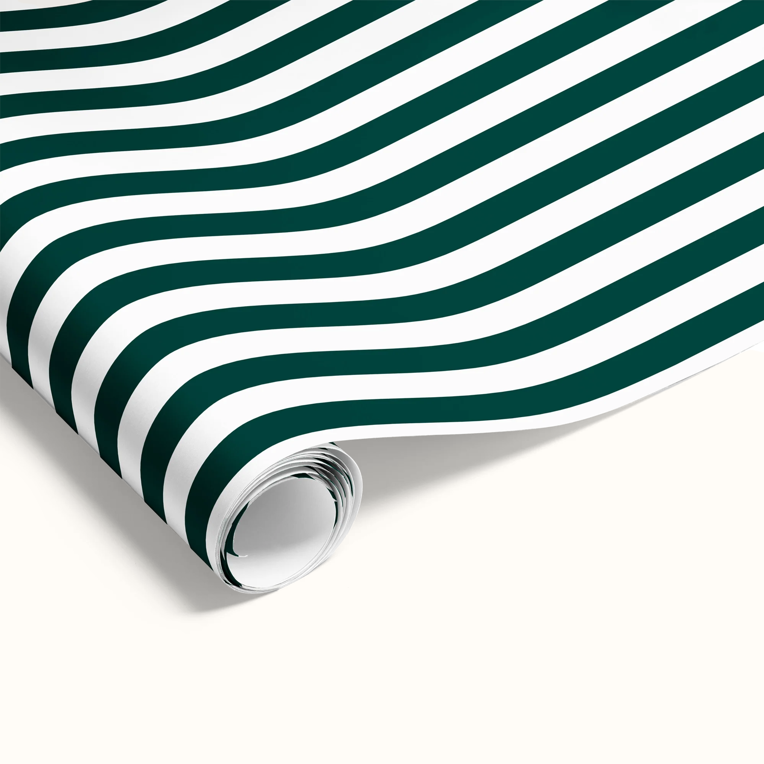 Cafe Stripe Hunter Green