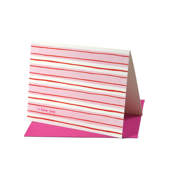 I Love You Greeting Card