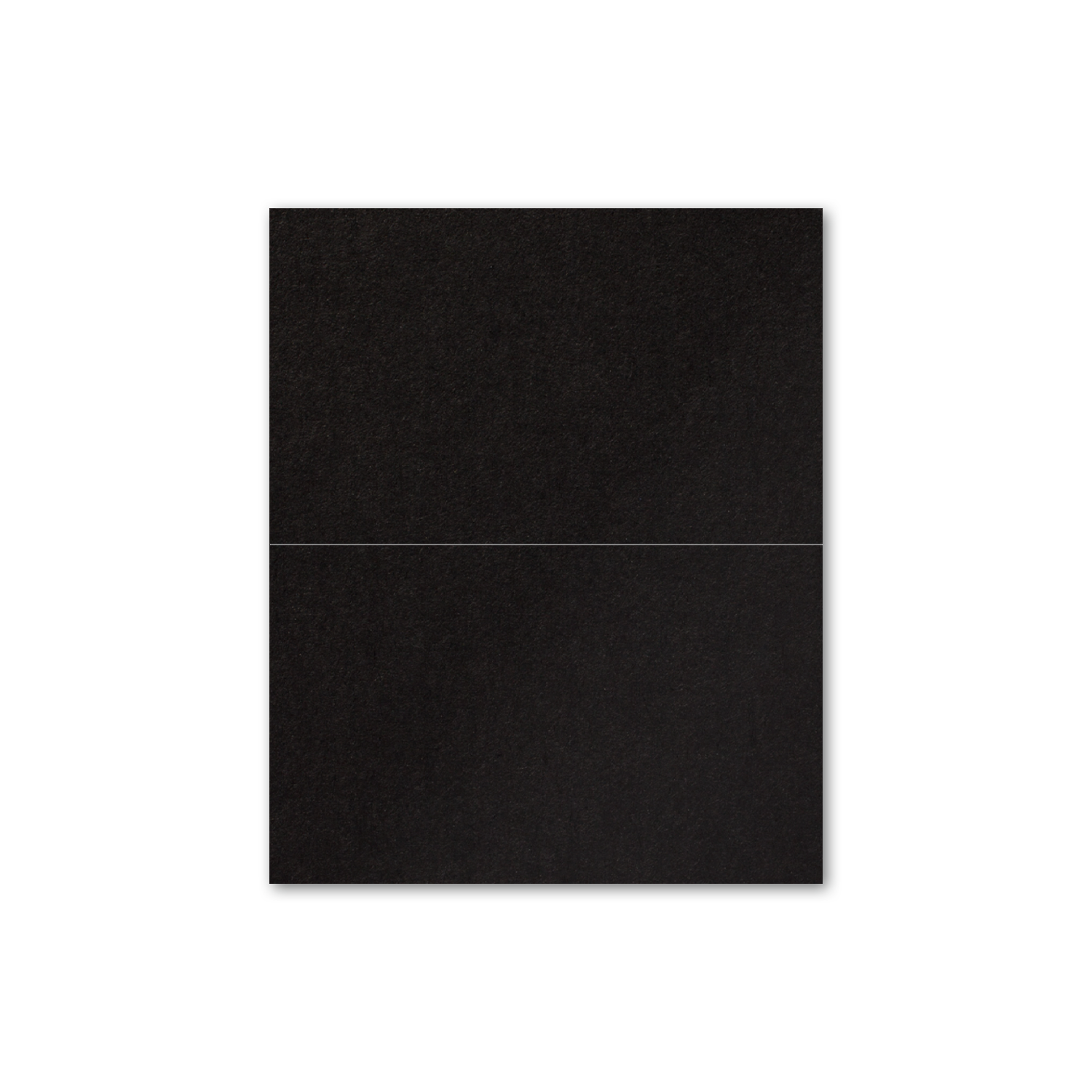 Folded Place Cards - Black