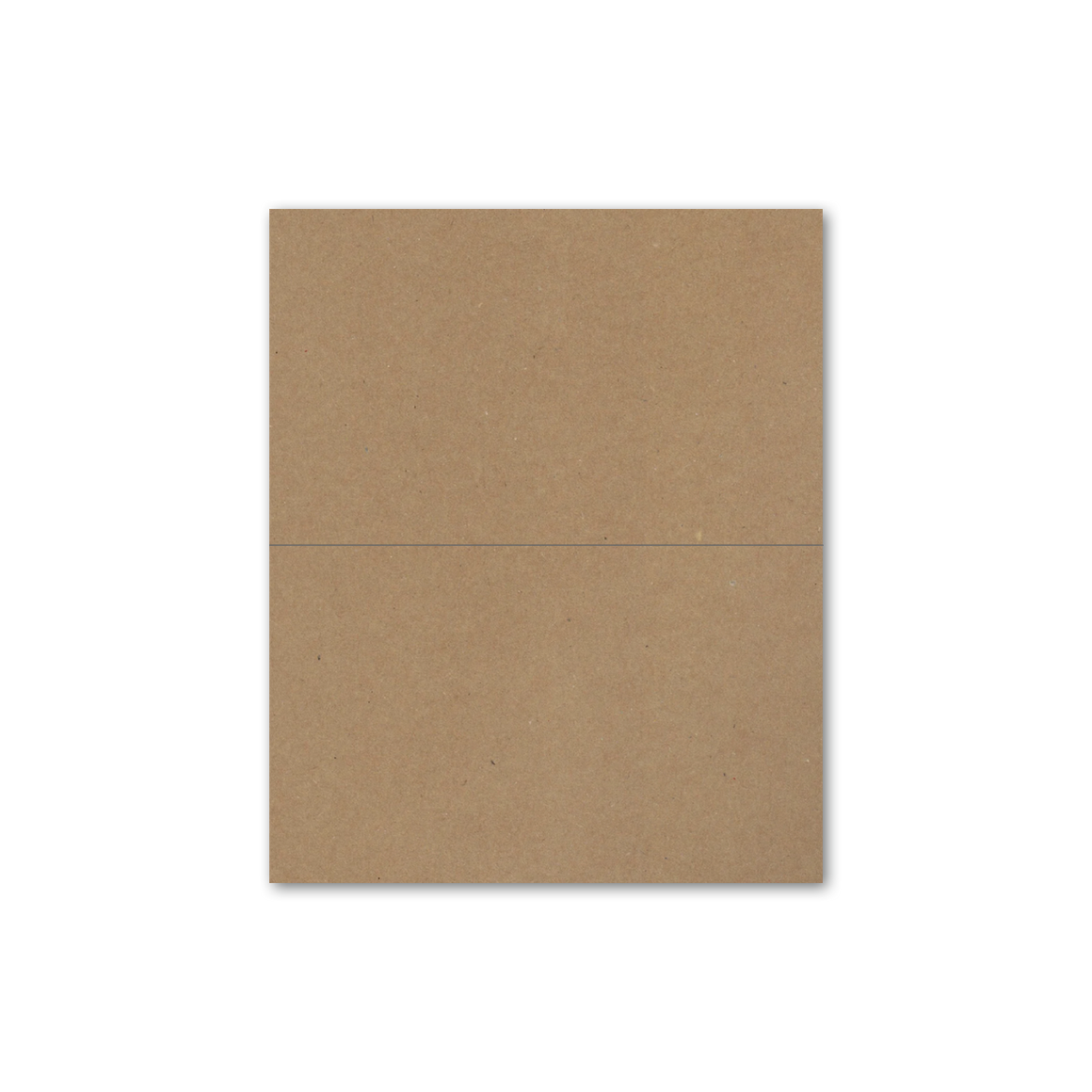 Folded Place Cards - Kraft