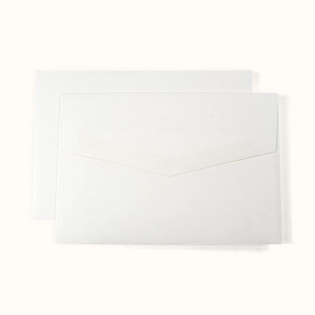 C6 Marshmallow White Envelopes