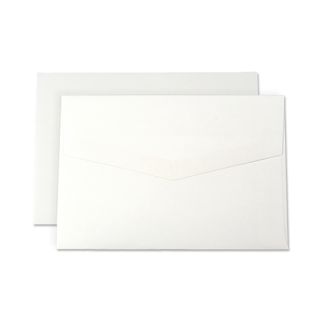 C6 Marshmallow White Envelopes