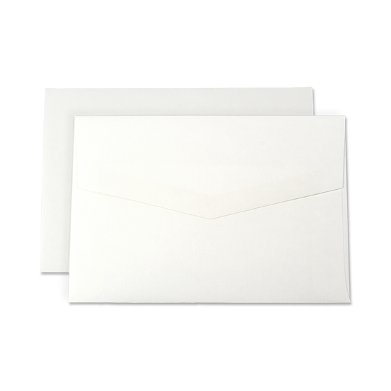 5x7 Marshmallow White Envelopes