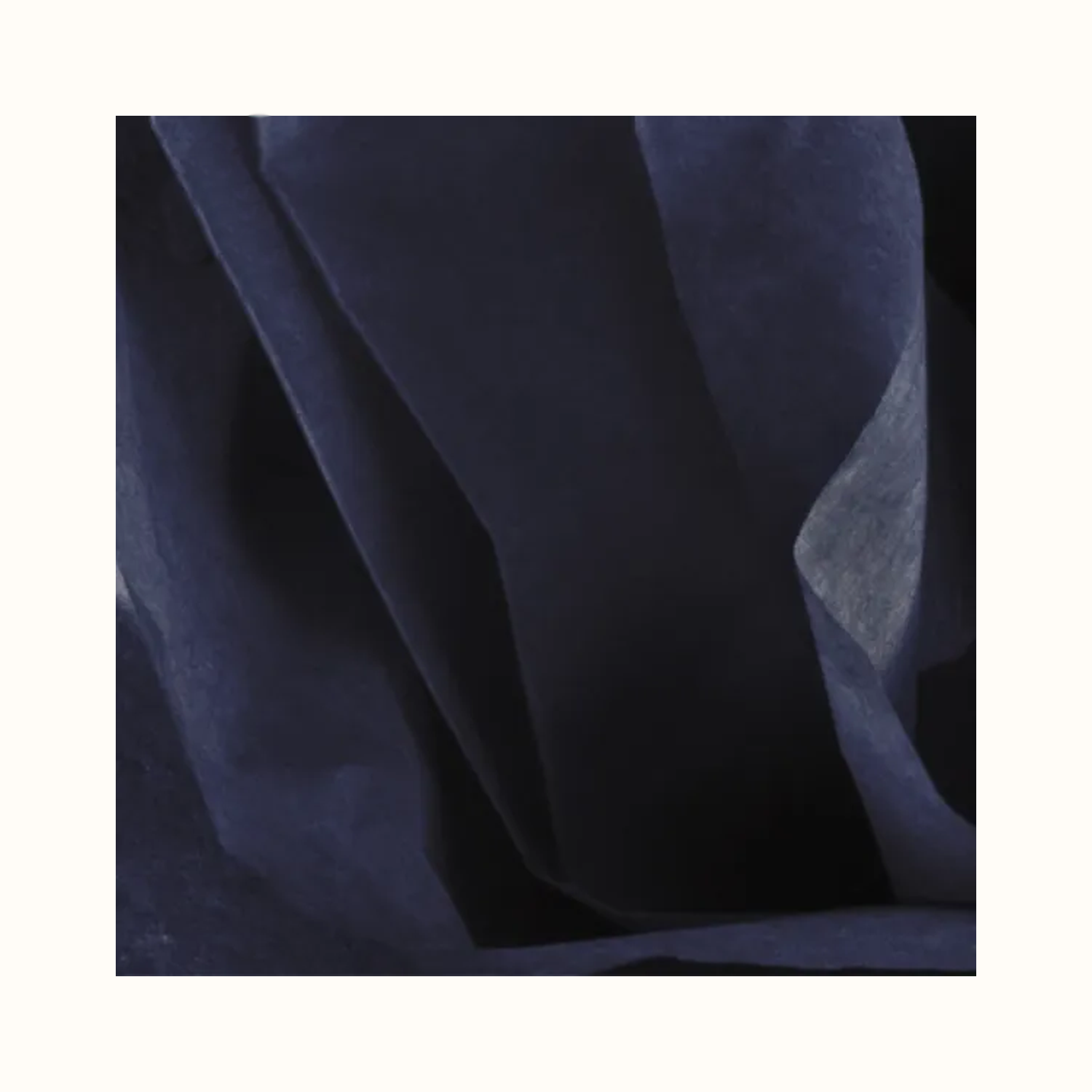 Midnight Blue Satin Tissue Paper