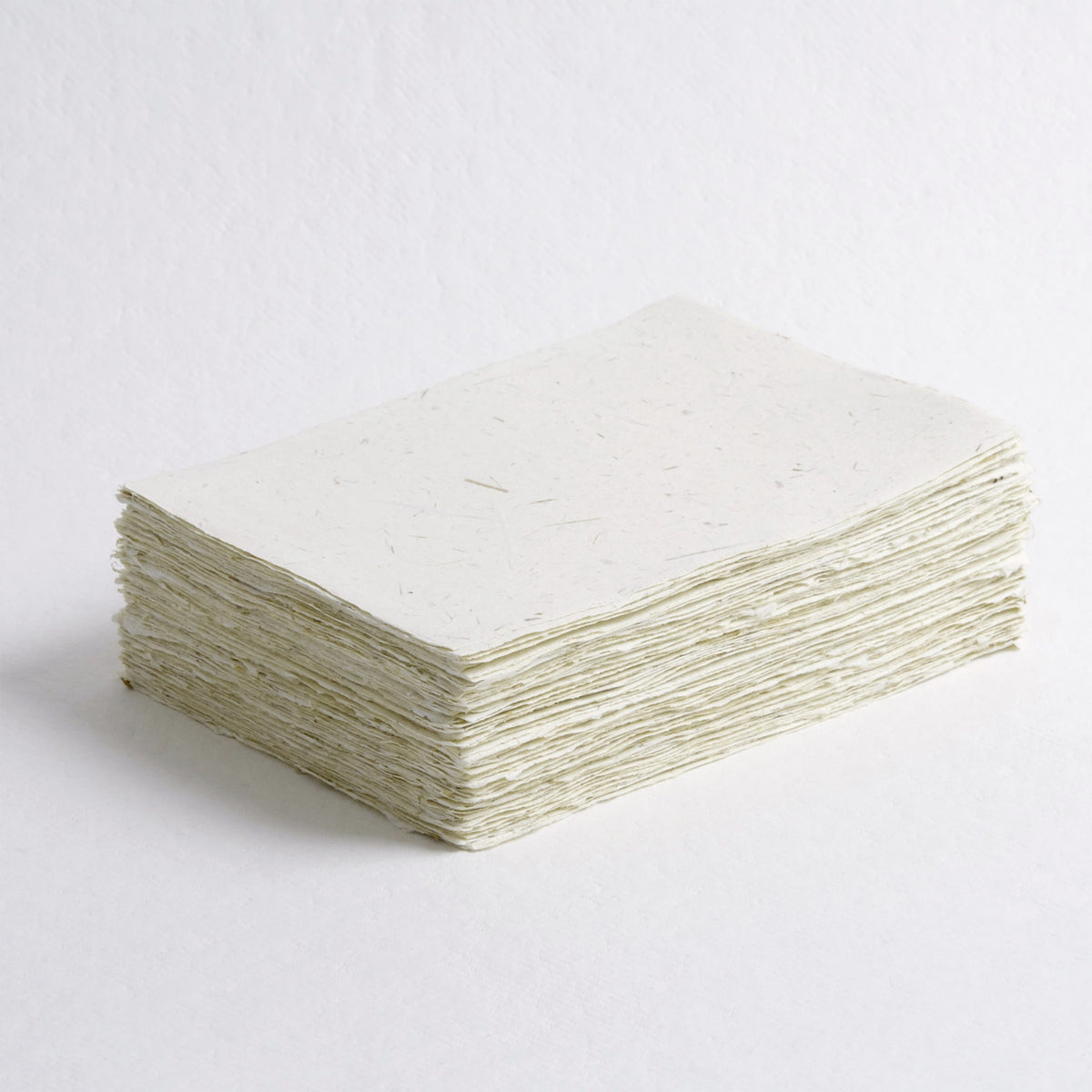 Natural Ivory Aura Handmade 5x7 Cards