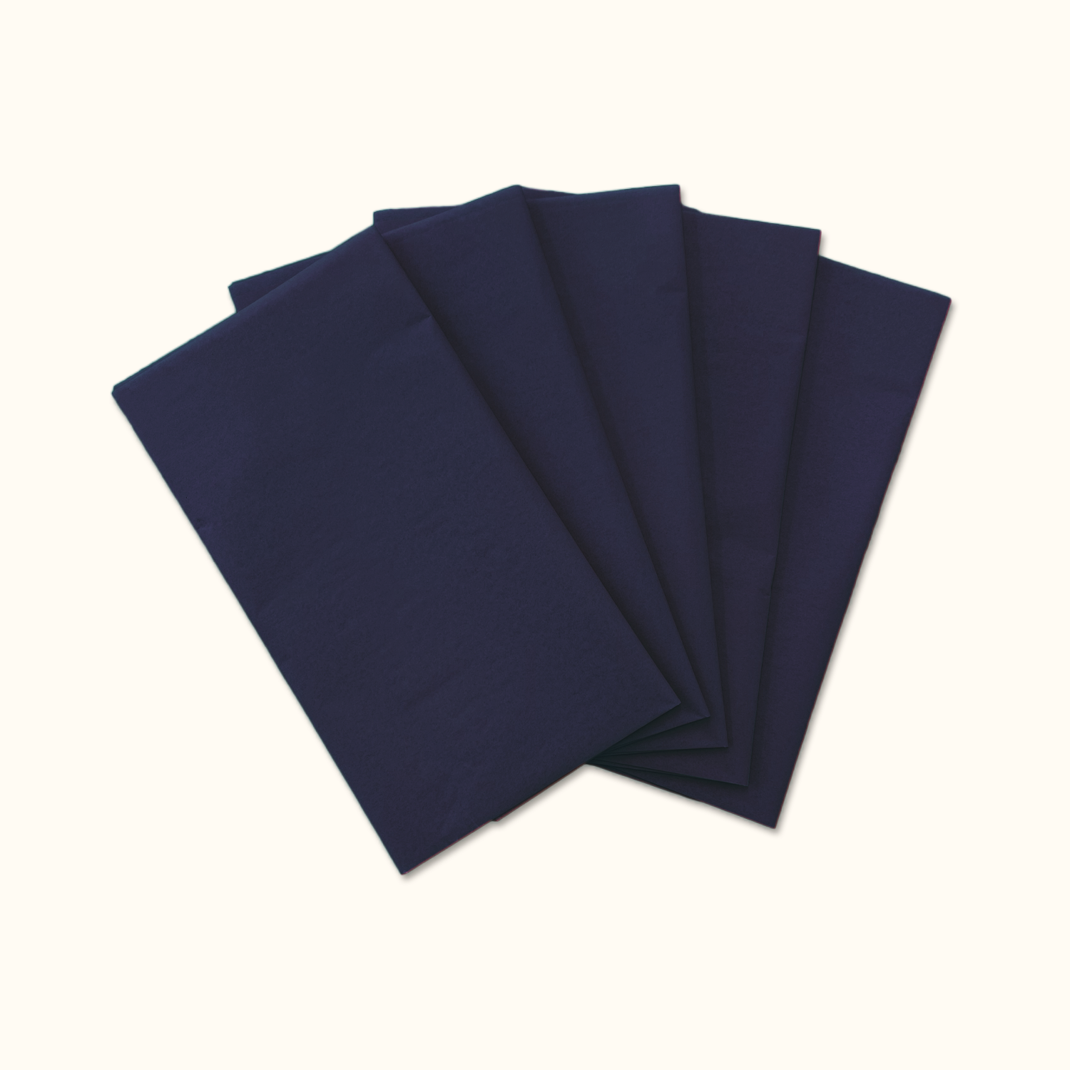 Midnight Blue Satin Tissue Paper