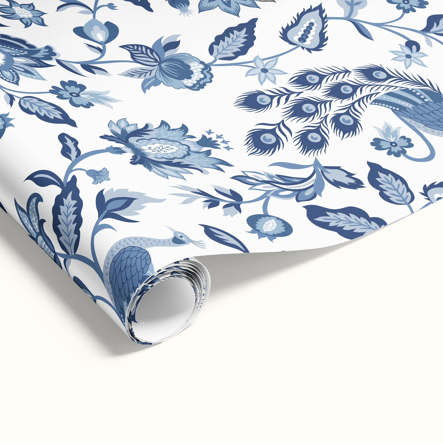 Peacock Chintz Blue