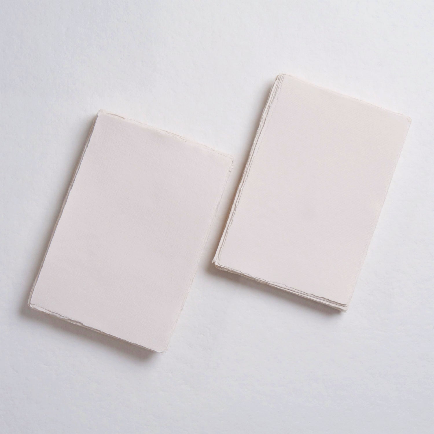 Powder Pink Aura Handmade 5x7 Cards