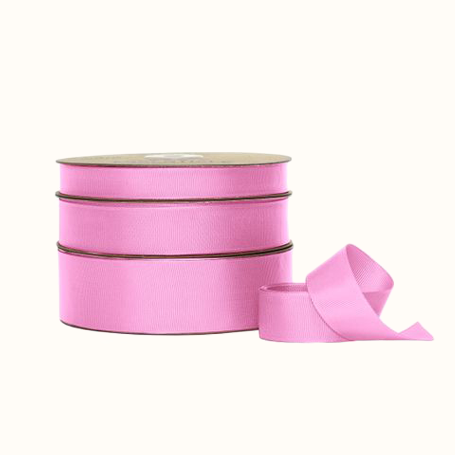 Bright Pink Grosgrain Ribbon