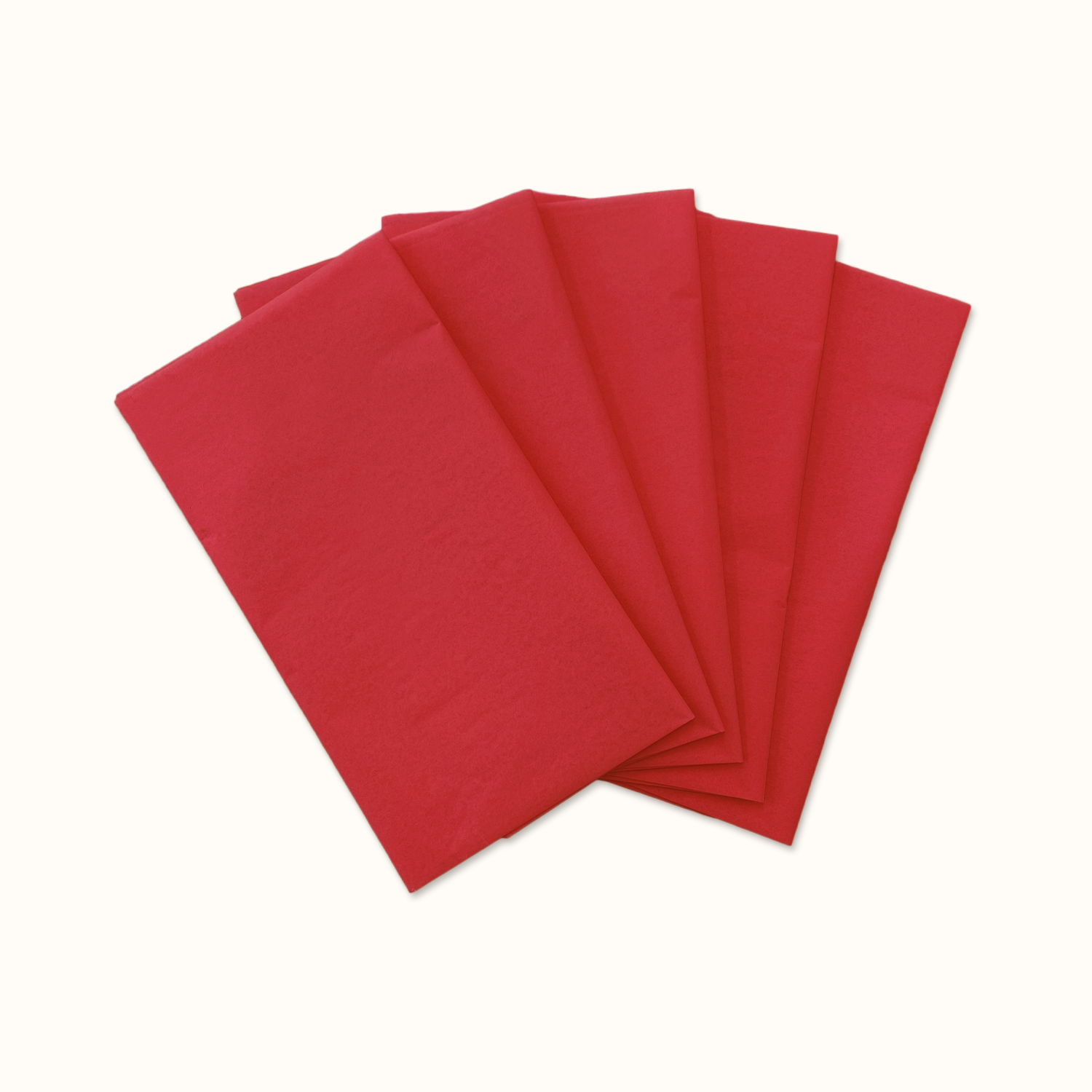 Red Satin Tissue Paper