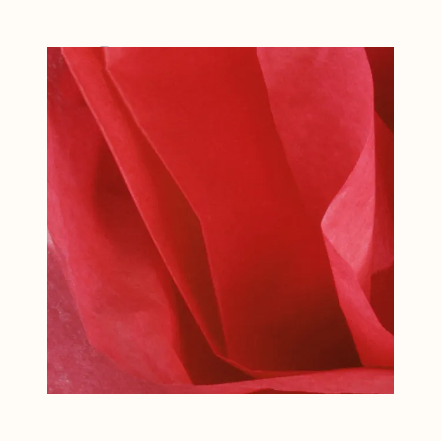 Red Satin Tissue Paper