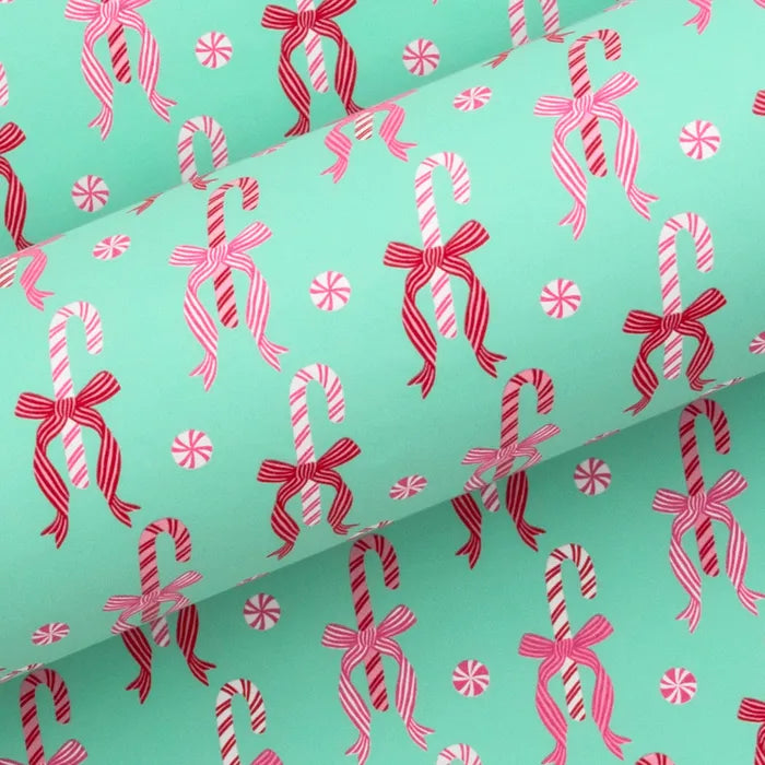 Sweet Treat Aqua Wrapping Paper